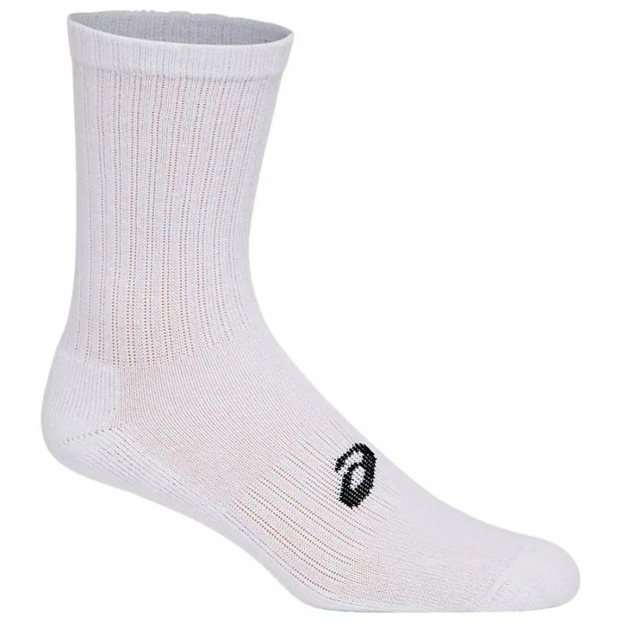 ASICS SPORT SOCKS 3PPK CREW 155204 0001 WHITE